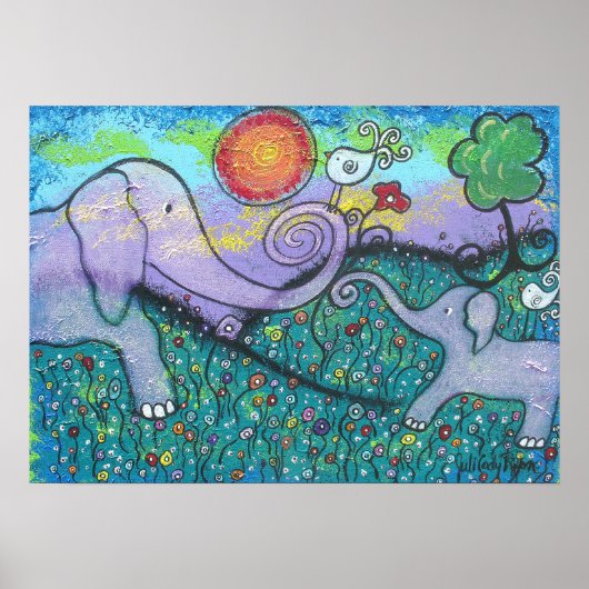 Elephant Liebe Poster (Vorne)