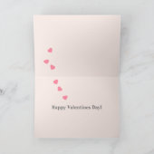 Elephant Liebe Valentinstag Feiertagskarte (Innenseite)