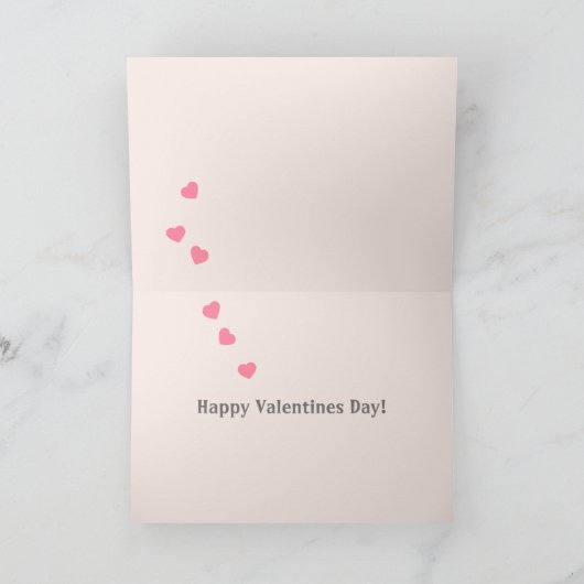 Elephant Liebe Valentinstag Feiertagskarte (Innenseite)