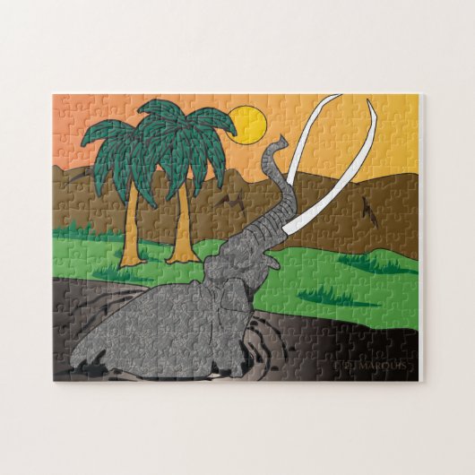 ELEPHANT LIFE PUZZLE (Horizontal)