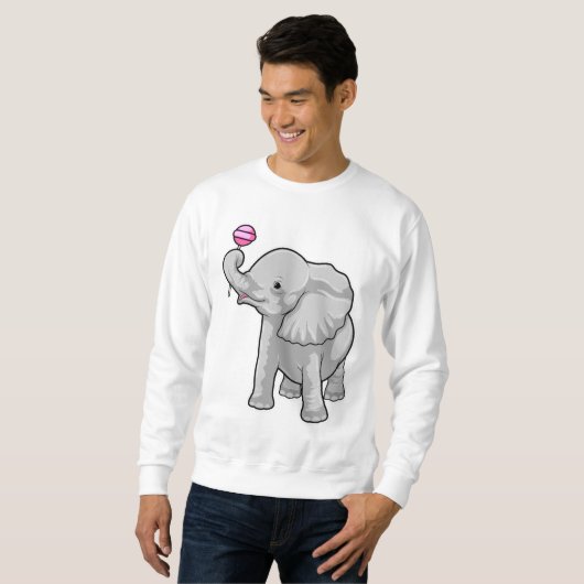 Elephant Lollipop Sweatshirt (Vorne ganz)