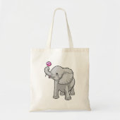 Elephant Lollipop Tragetasche (Vorne)
