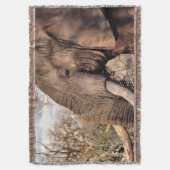 Elephant Lover Art Decke (Vorderseite Vertikal)