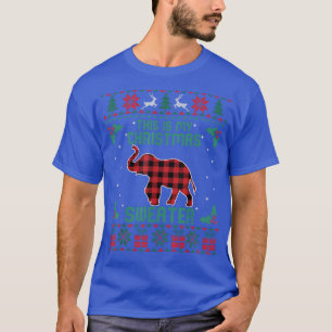 Elephant Lover Das sind meine Weihnachtsschubgesch T-Shirt