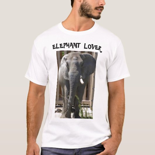 ELEPHANT LOVER tee (Vorderseite)