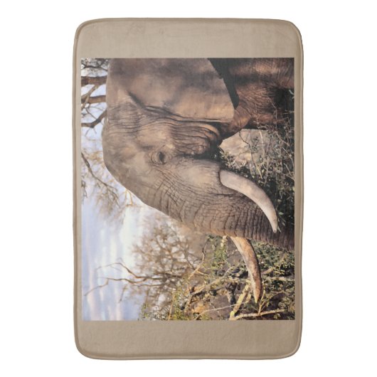 Elephant Lovers Art Badematte (Vorderseite Vertikal)