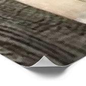 Elephant Lovers Art Gifts Poster (Ecke)