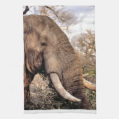Elephant Lovers Art Handtuch (Vertikal)