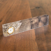 Elephant Lovers Art Namensplakette (Seite)