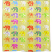 Elephant Lucky Duschvorhang (Vorderseite)