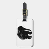 Elephant Luggage Tag Gepäckanhänger (Vorderseite vertikal)