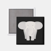 Elephant Magnet (Vorderseite/Rückseite)