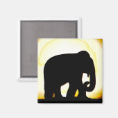Elephant Magnet (Vorderseite/Rückseite)