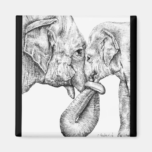 Elephant Magnet (Vorne)