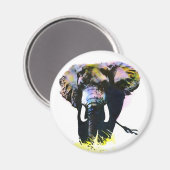 Elephant Magnet (Vorderseite/Rückseite)