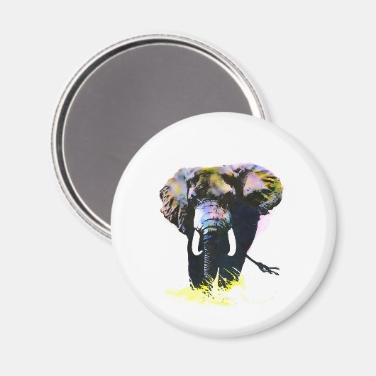 Elephant Magnet (Vorderseite/Rückseite)