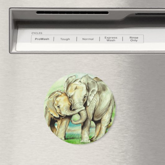 Elephant Magnet (In Situ (Geschirrspüler))