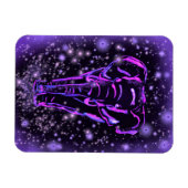 Elephant Magnet Spaziergang in der Starry Night (Horizontal)