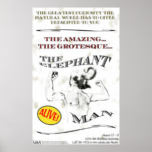 Elephant Man Poster