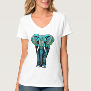 Elephant Mandala Silhouette T-Shirt