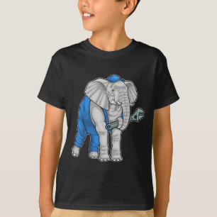 Elephant Mechanic Wrench T-Shirt