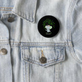 Elephant Mental Health Awareness Gift Warriors Men Button (Beispiel)