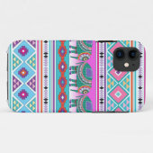 Elephant mit Azteken-Muster Case-Mate iPhone Hülle (Rückseite (Horizontal))