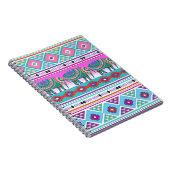 Elephant mit Azteken-Muster Notizblock (Rechte Seite)