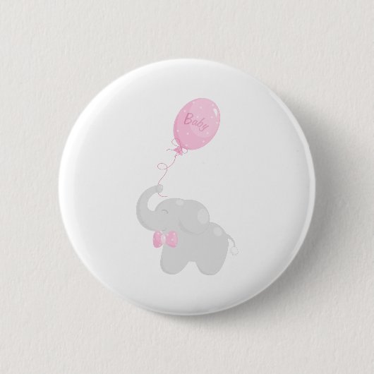 Elephant mit Balloon Button (Vorderseite)