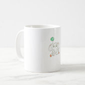 Elephant mit Balloon Kaffeetasse (Vorderseite Links)