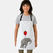 Elephant mit Balloon Schürze (Insitu)