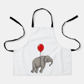 Elephant mit Balloon Schürze (Vorderseite)