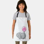 Elephant mit Balloon Schürze (Insitu)