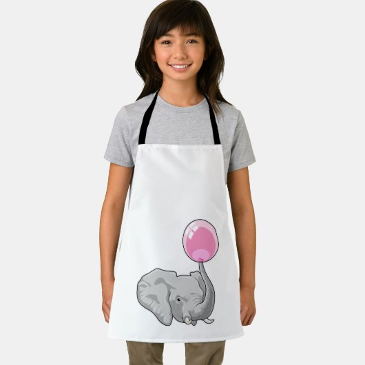 Elephant mit Balloon Schürze (Insitu)