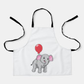 Elephant mit Balloon Schürze (Vorderseite)