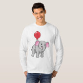 Elephant mit Balloon T-Shirt (Vorne ganz)