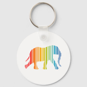 Elephant mit Bar Schlüsselanhänger