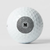 Elephant modernes Hautmuster monogramm anpassbar Golfball (Vorderseite)