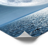 Elephant Moon Fantasy Poster (Ecke)