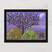Elephant Moon Postkarte (Vorderseite)