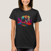 Elephant Mountain Art T-Shirt (Vorderseite)