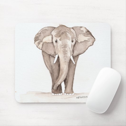 elephant mouse pad mousepad (Mit Mouse)