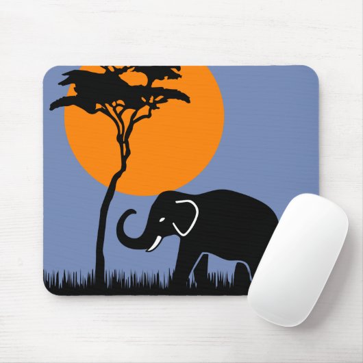 Elephant Mousepad (Mit Mouse)