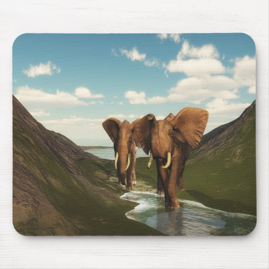 Elephant Mousepad (Vorne)