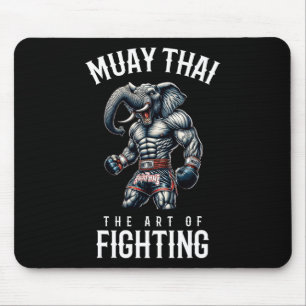 Elephant Muay Thai - Kickboxen und thailändischer  Mousepad