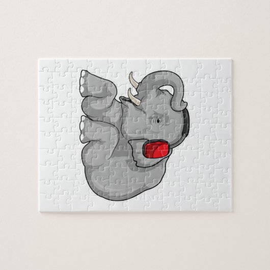 Elephant Music Headphone Puzzle (Horizontal)