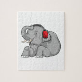 Elephant Music Headphone Puzzle (Vertikal)