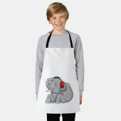 Elephant Music Headphone Schürze (Getragen)