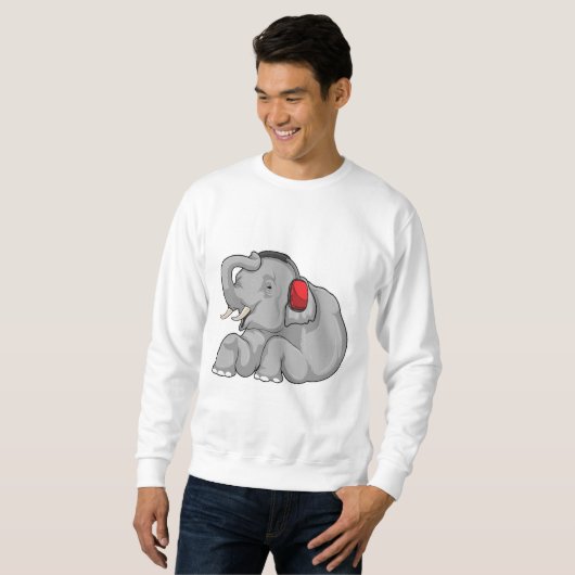 Elephant Music Headphone Sweatshirt (Vorne ganz)