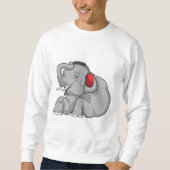 Elephant Music Headphone Sweatshirt (Vorderseite)